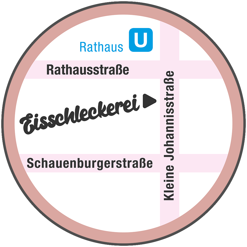  Eisschleckerei - Kleine Johannisstraße 4 - 20457 Hamburg